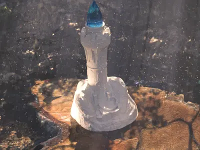 Celestial Citadel 3D print model