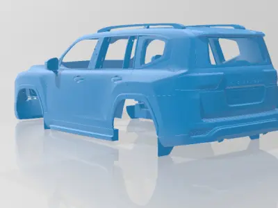 Toyota Land Cruiser 300 2022 - Body Car Model 3D print model