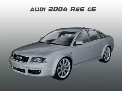 Audi - 2007 - RS6 C5 3D model