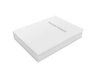 Book -Graphic Design 3D model
