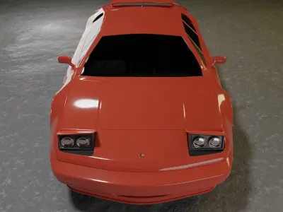 Lotus Esprit V8 supercar 3D model