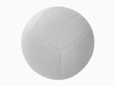 Volleyball Ball 06 Low-poly 3D model