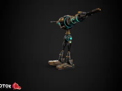 MechRobot robot Free 3D model