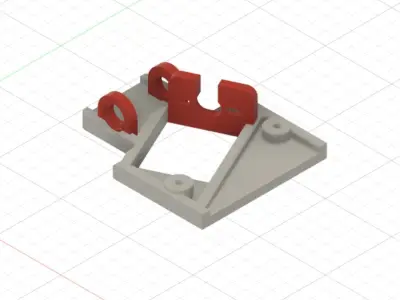 Slotcar Chassis Universal  RevoSlot 132 3D Print Model 3D print model
