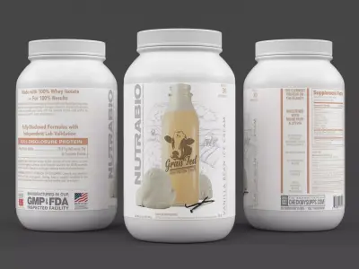 Protein Powder 3D model 38