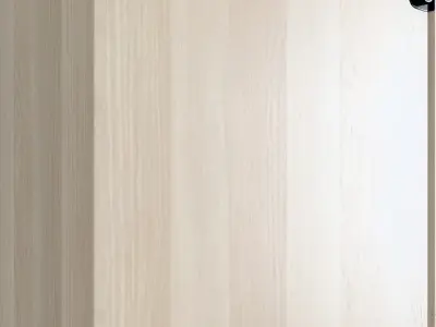 BESTA Shelf unit with glass door 13 3D model