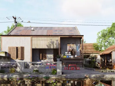 Country House 3D model