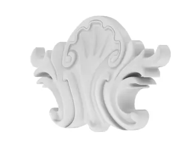 Cartouche Ornament 034 3D model
