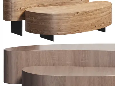 Adalia Coffee table by Marcopoloimports 3D model
