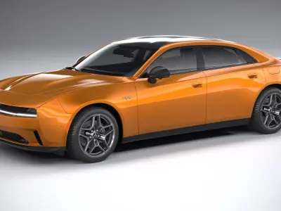 Dodge Charger Daytona 4-door 2024 3D model