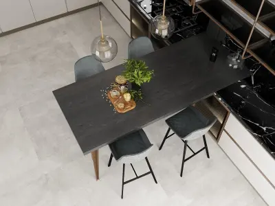 Kitchen furniture Scavolini Diesel 3D model