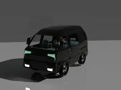 DAMAS van 3D model