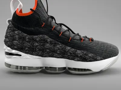 Nike LeBron 15 Basketball PBR 3D model