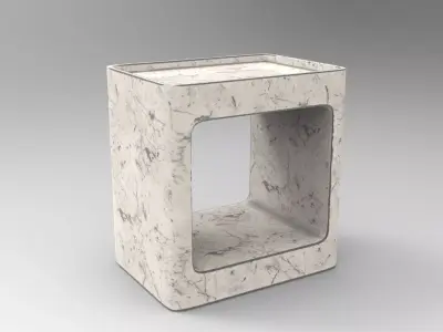 Ufes Side Table Low-poly 3D model