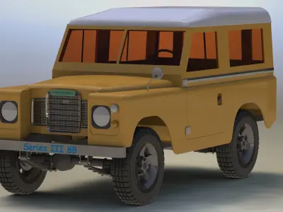 La serie Land Rover 1948-1985 3D print model