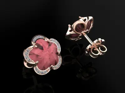 Pasquale Bruni  Earrings 3D print model