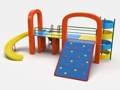 Jungle Gym 3D model