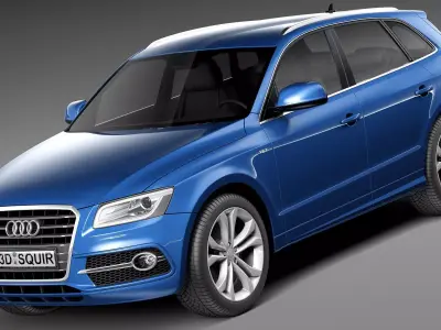 Audi SQ5 2013 3D model