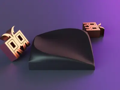 3D WALL PANEL  collection 3 of14 3D print model