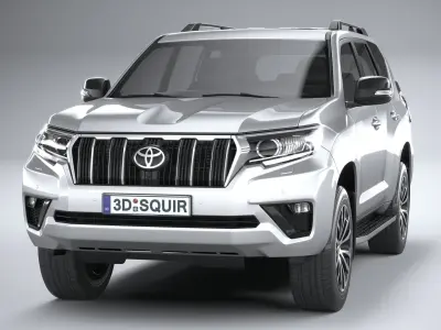 Toyota Land Cruiser 2021 3D model