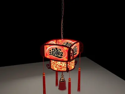 Chinese Palace Lantern 3D model