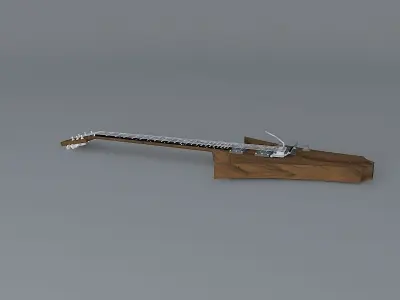 Tuning fork guitar  Free 3D model