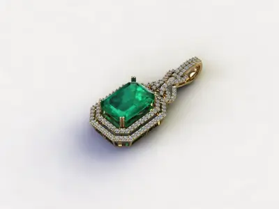small concept pendant 3D model