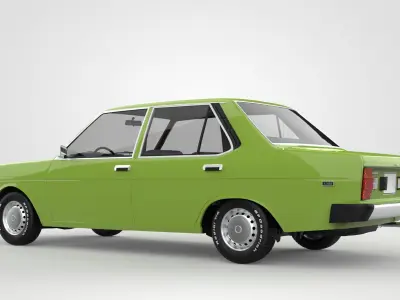 Fiat 131 1974 3D model