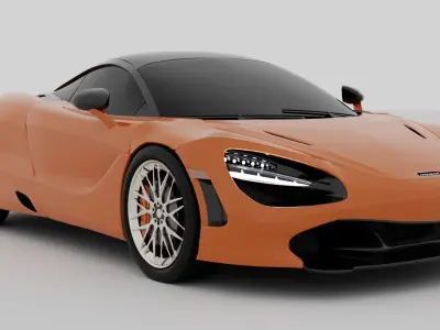 Mc laren 2021 3D model
