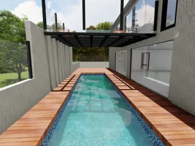 casa duplex 3D model