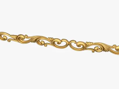Classic decor ornament 270 3D print model