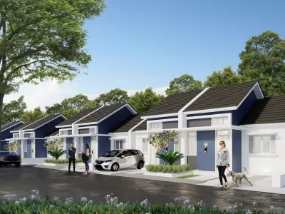 RESIDENCE PERUMAHAN INDONESIA BEKASI 3D model