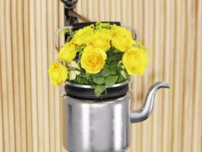 Decorative flower 3D model