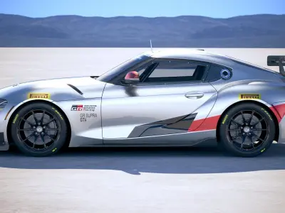 Toyota Supra GT4 2020 3D model