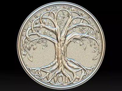 Tree of Life 3 3D print model