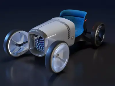 Mercedes-Benz Vision Simplex 2019 3D model