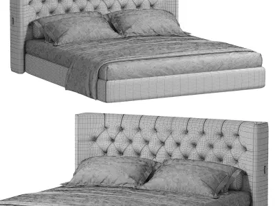 Vancouver Bed  3D model