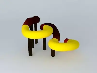 Yellow Slide Free 3D model purchase