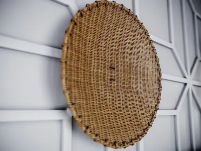 Realistic Interior Corona White Bedroom 3D model