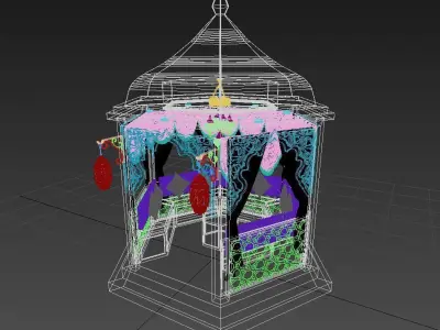 Arabic Majlis 3D model