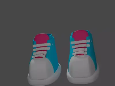 sneaker  Low-poly 3D model