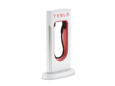 Tesla Charging Station Module 3D model