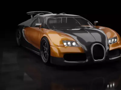 Bugatti Veyron 3D model