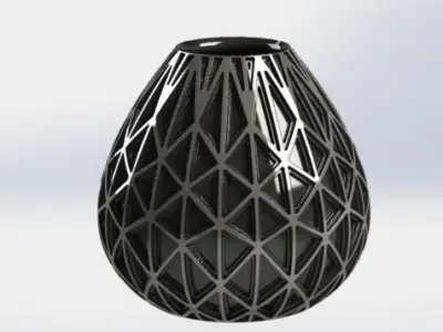 Modern Planter 3D print model