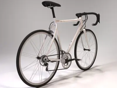 Road bike Generic Rigged  3D model