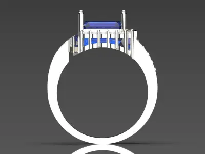 jewelry ring jr00166 3D print model