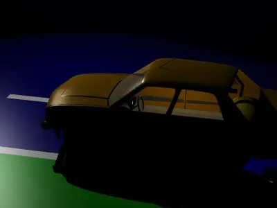 Car Peugeot 305 Free 3D model