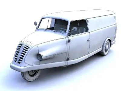 GOLIATH GOLI KASTENWAGEN 1955 3D model