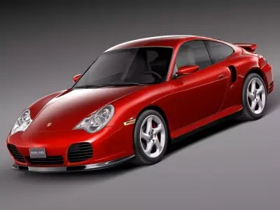 Porsche 911 Turbo 996 2002 3D model