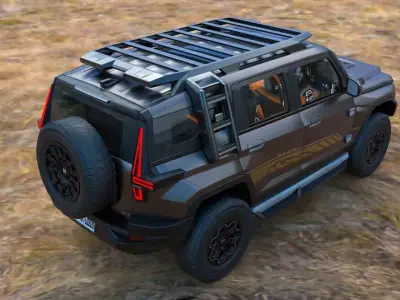 Dongfeng Mengshi M-Hero 2024 3D model